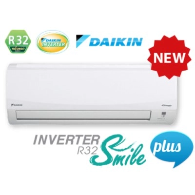 แอร์ติดผนัง แอร์ Daikin รุ่น Inverter Super Smile (FTKC) (FTKC 12WV2S9) ขนาด 11900 BTU.